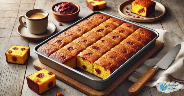 bolo de fubá com goiabada imagem blog monologos do arroz