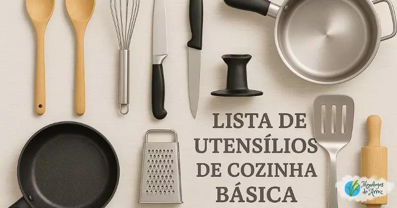 lista de utensilios de cozinha basica blog monologos do arroz